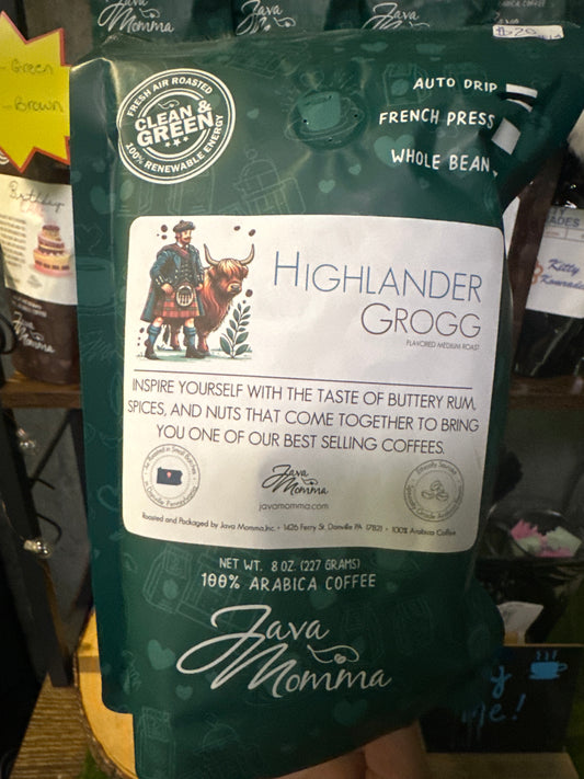 Coffee Decaf Ground - Highlander Grogg