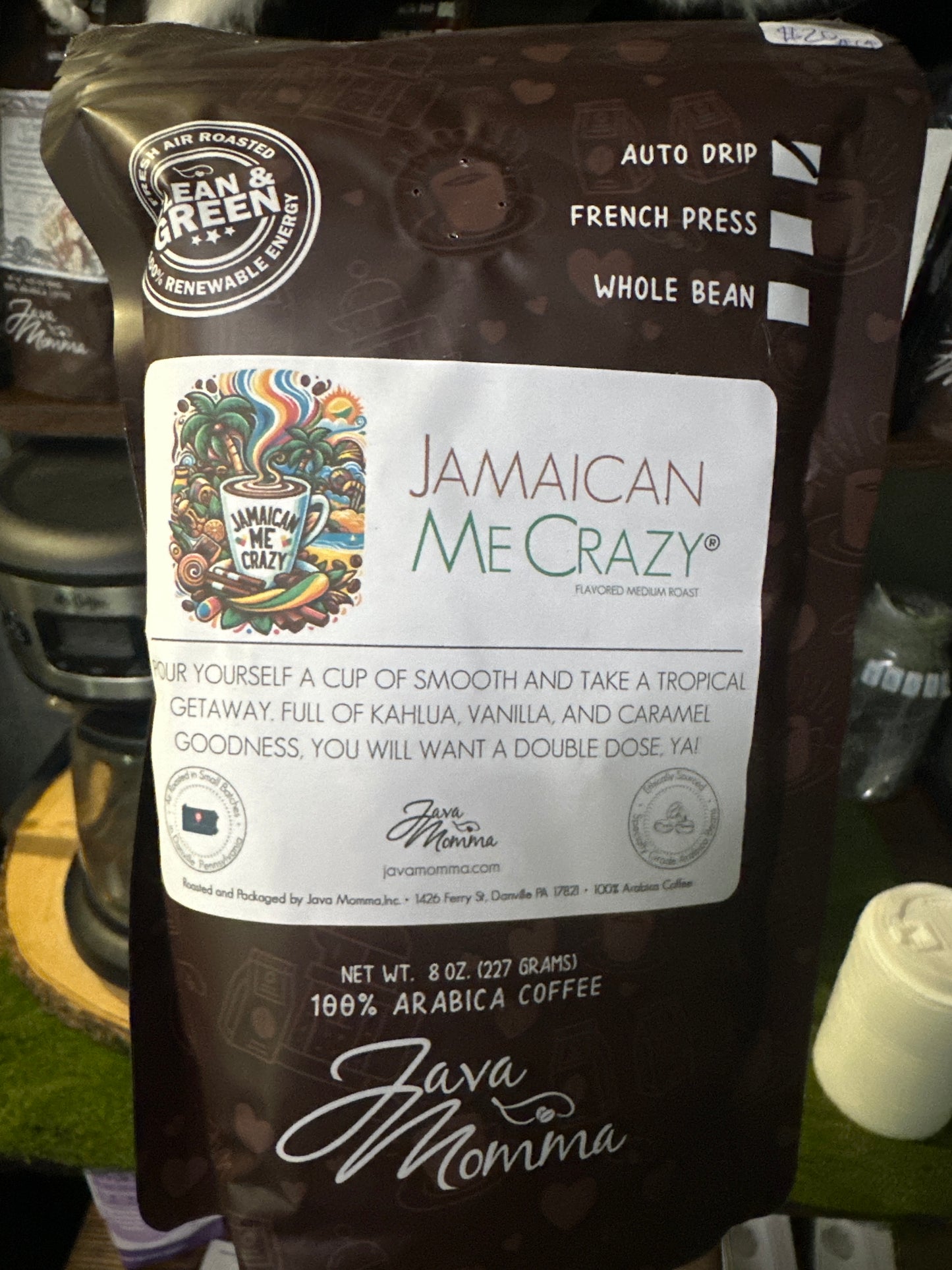 Coffee Regular Ground - Jamaican Me Crazy