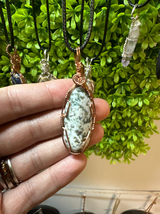 Necklace - Tree Jasper