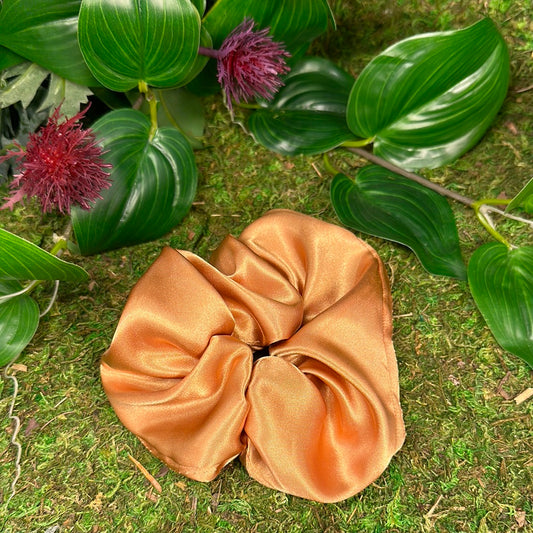 Scrunchie Satin - Gold