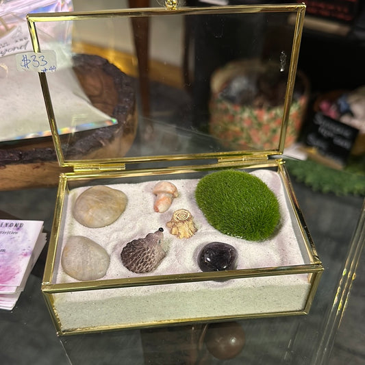 DIY Glass Zen Garden