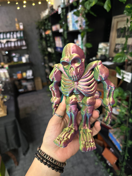 3D Print - Rainbow Skeleton Bigfoot