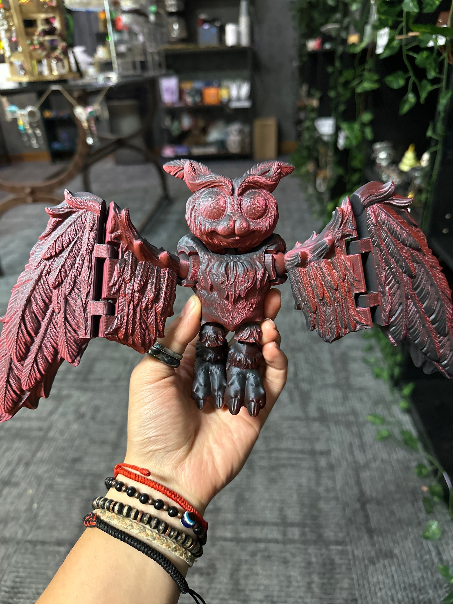 3D Print - Purple Mothman