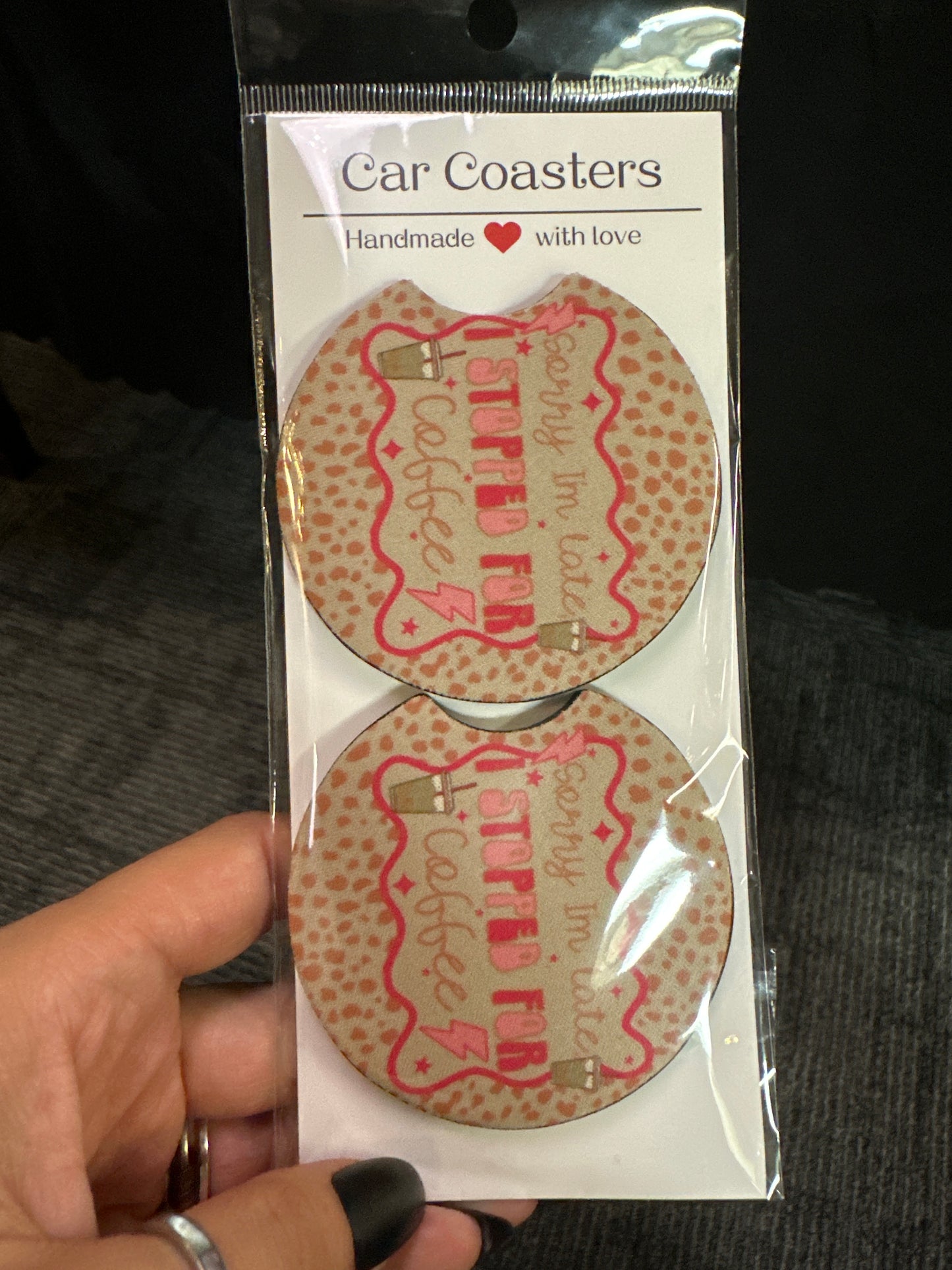 Car Coasters - Coffee