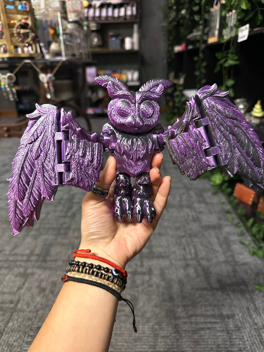 3D Print - Purple Mothman