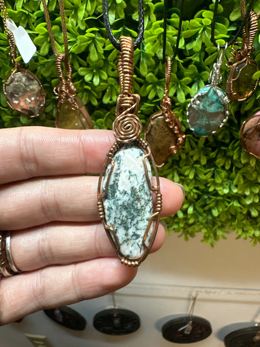 Necklace - Tree Agate