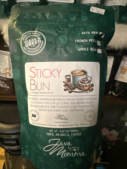 Coffee Decaf Ground - Sticky Bun