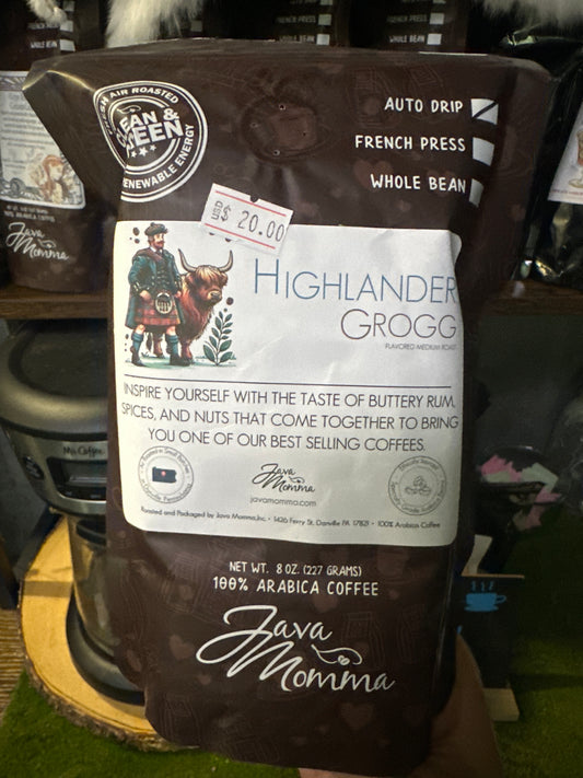 Coffee Regular Ground - Highlander Grogg