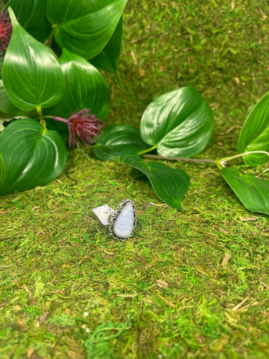 Ring - Blue Lace Agate Size 7