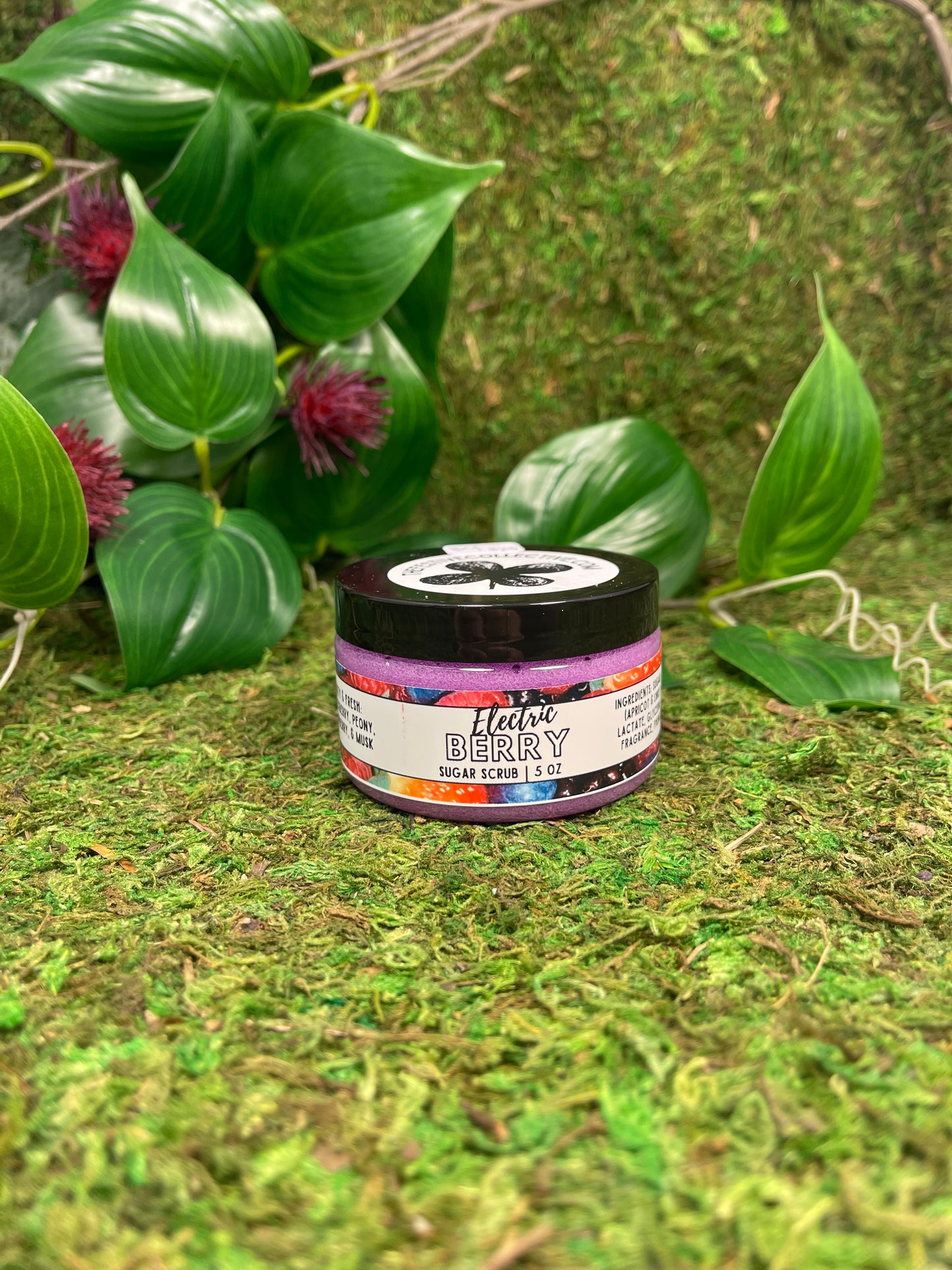 Sugar Scrub- electric berry