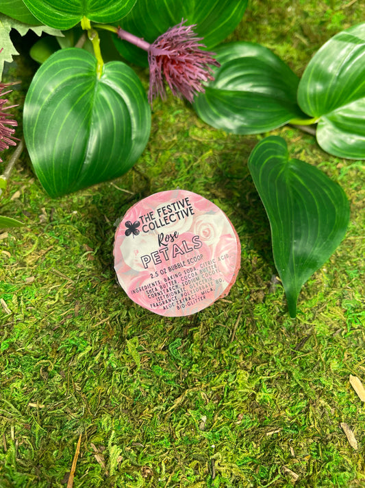 Bath Bomb Bubble Scoop
- Rose Petals